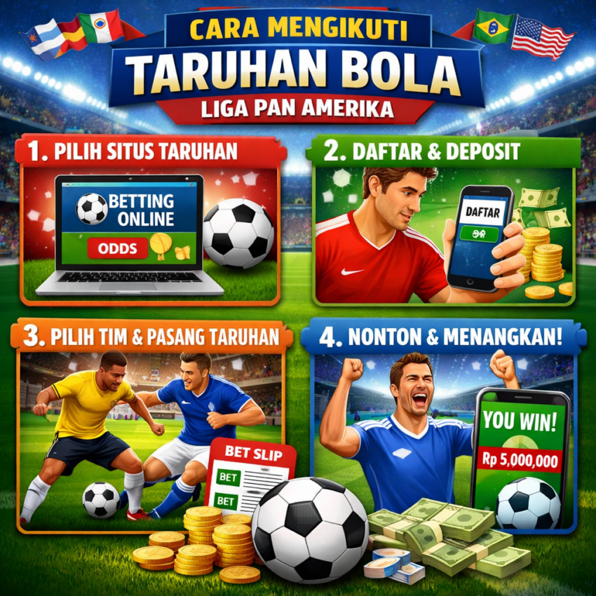 Cara Mengikuti Taruhan Bola Liga Pan Amerika
